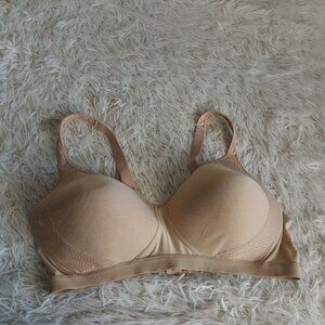 Hanes Cool That Adapts To You Beige Bra Size XL MHW507